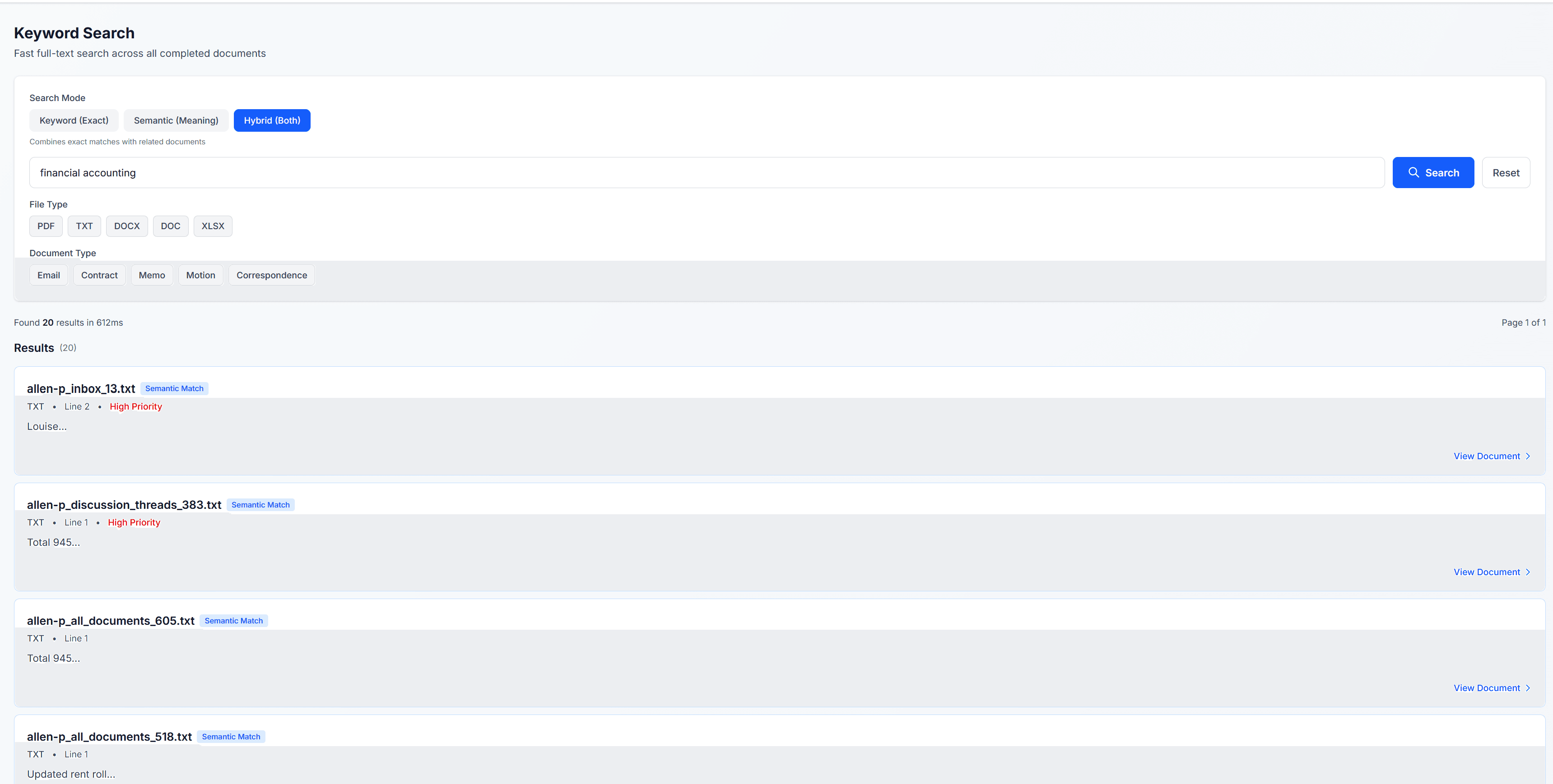Legal Document Analyzer screenshot 6